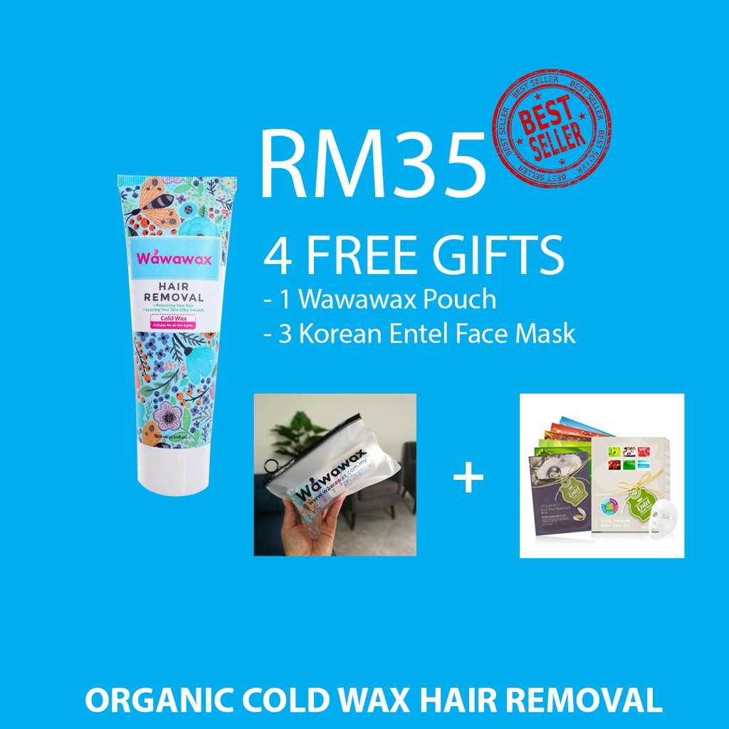 4 Free Gifts Wawawax Hair Removal Shopee Malaysia