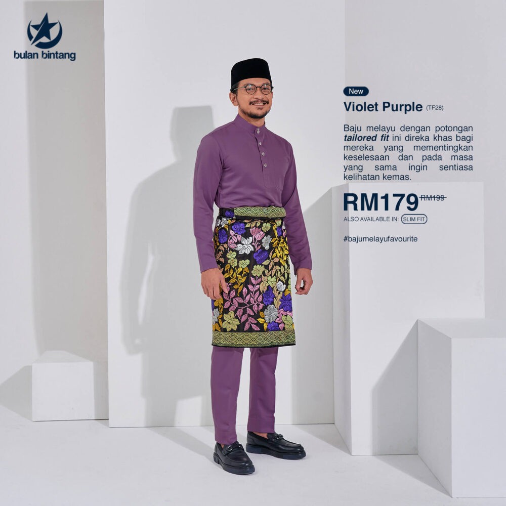 Baju melayu bulan bintang kl