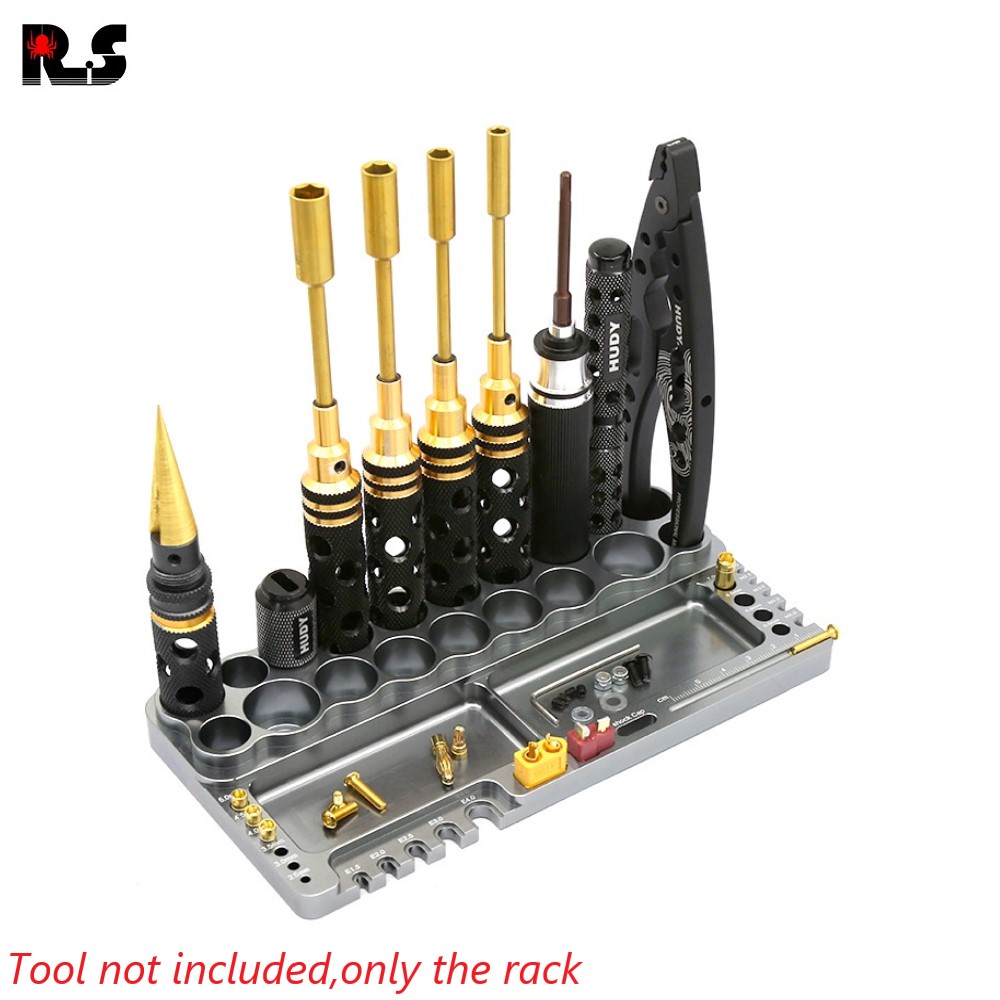 RC Model Tool Rack CNC Alloy Screwdriver Holder MultiPurpose Parts