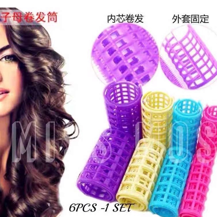 5PCS/SET 3cm Plastic Hair Curler Roller Curl Hair Bendy Rollers DIY Hair  Curlers | Shopee Malaysia