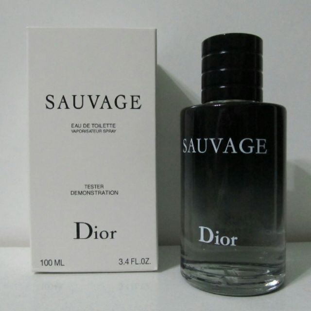 sauvage perfume tester