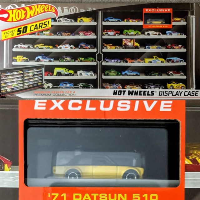 hot wheels display case datsun 510