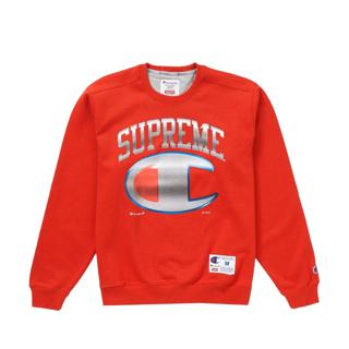 supreme x champion crewneck
