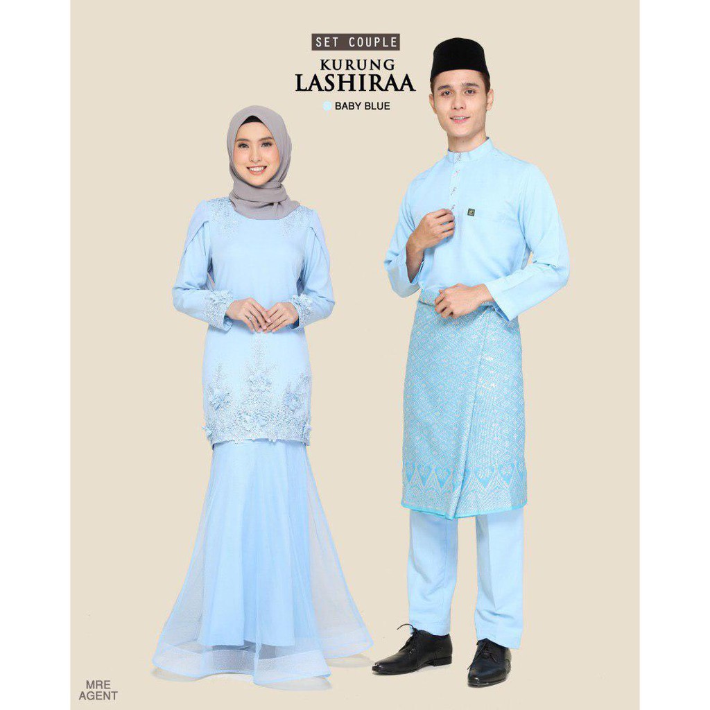 25 Trend Terbaru Baju  Kurung  Baju  Melayu Baby  Blue  JM 