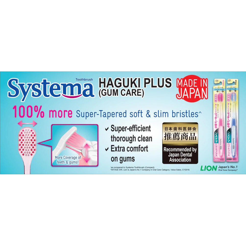 systema haguki plus toothbrush