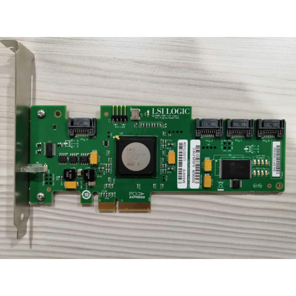 LSI SAS3041E Array Card Controller for RAID SATA 3Gb/s 4Ports for SAS