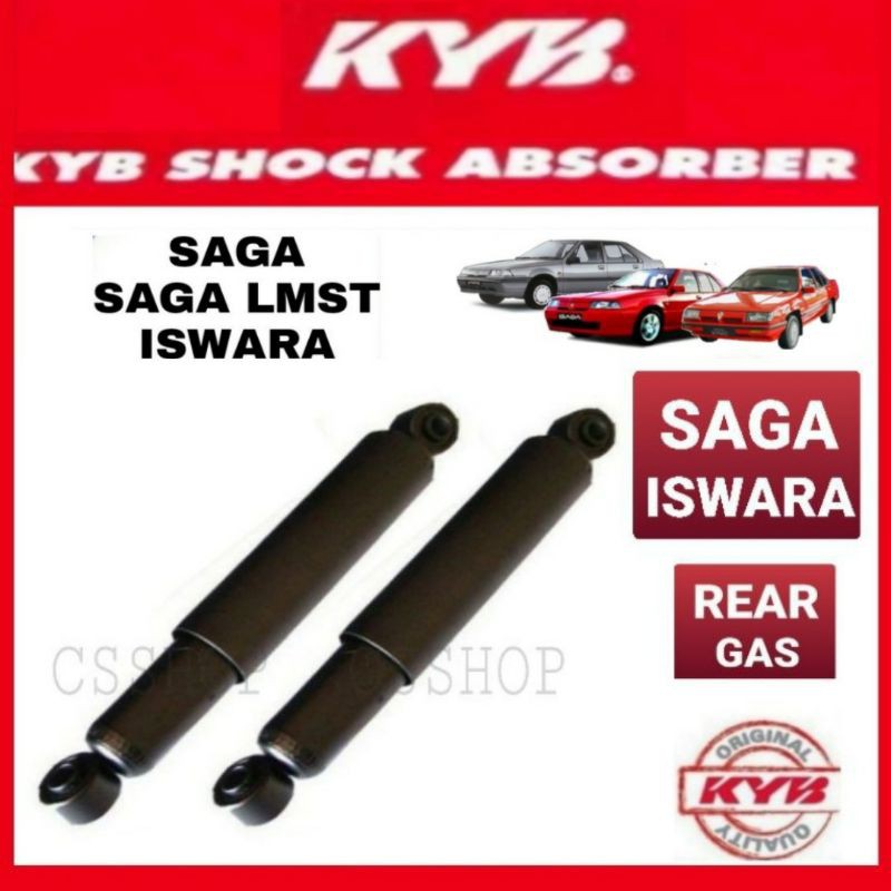 Buy Kyb Proton Saga Iswara Shock Absorber Rear Gas 1set 2pcs New Original Kyb Kayaba Suspension Seetracker Malaysia