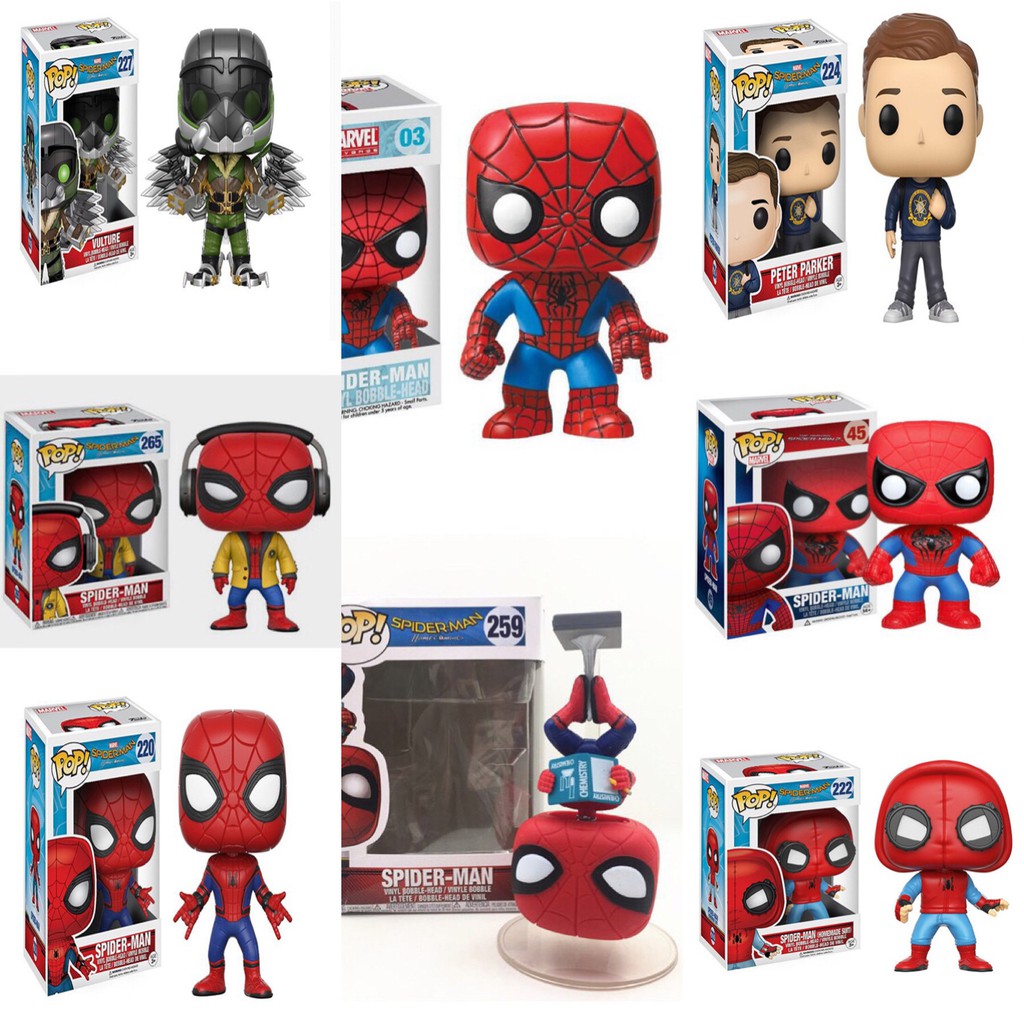 peter parker homecoming funko pop