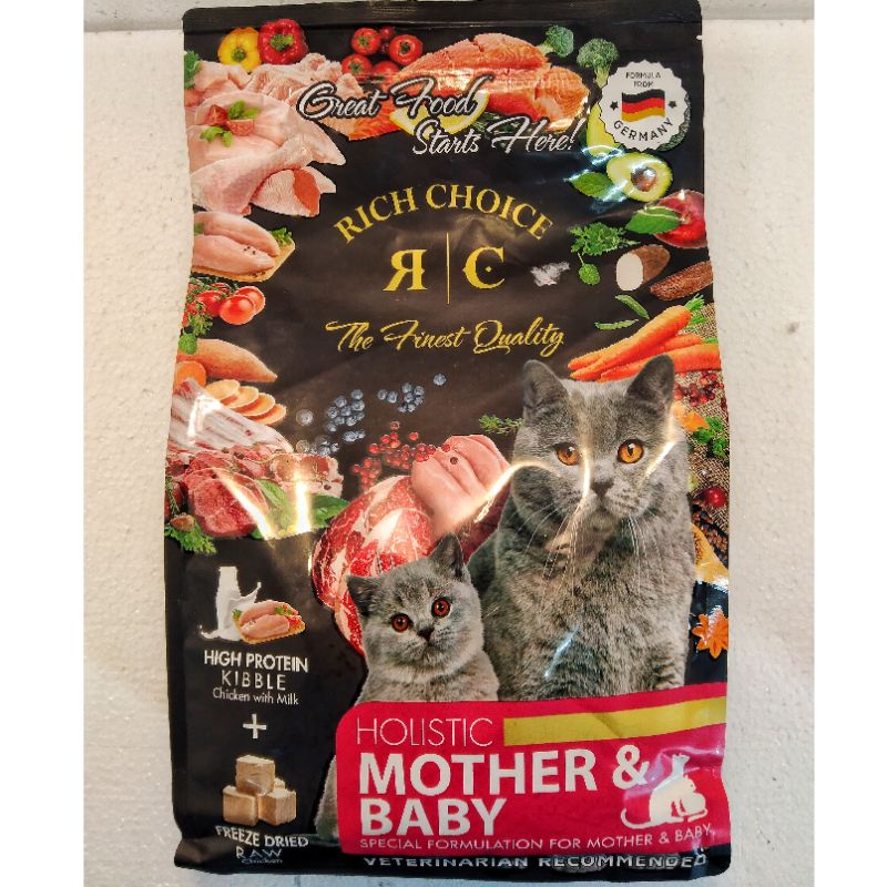 Rich Choice Holistic Mother And Baby Cat Food 2kg Shopee Malaysia