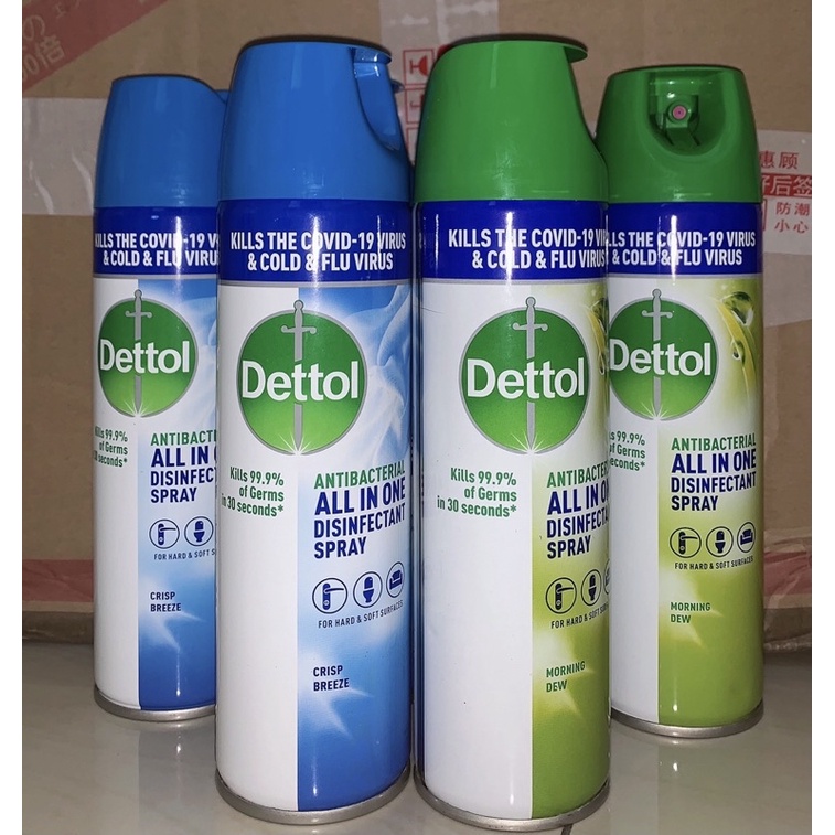 Dettol Antibacterial All In One Disinfectant Spray Morning Dew Ml Kills Of Germs In