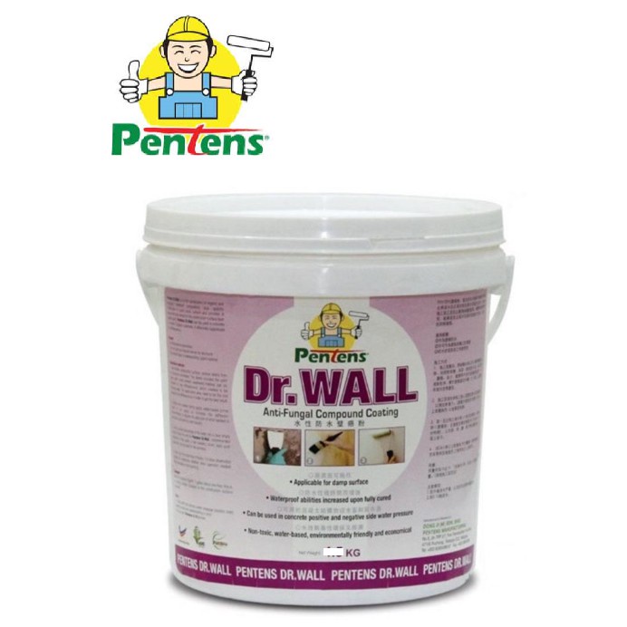 Pentens Dr. Wall Antifungal Compound Coating 1KG Waterproof Paint