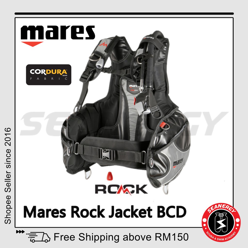 Mares Rock BCD BC Buoyancy Control Device Buoyancy Compensator Jacket