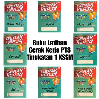 【READY STOCK】Sasbadi: Buku Latihan Gerak Kerja PT3 