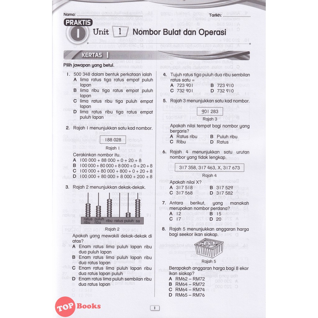 Buy [TOPBOOKS Cemerlang] Pentaksiran Bilik Darjah PBD Hebat Matematik