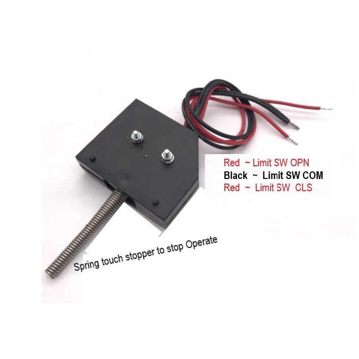 Autogate Limit Switch AC Sliding Motor Spring stopper (avoid crush ) Shopee Malaysia