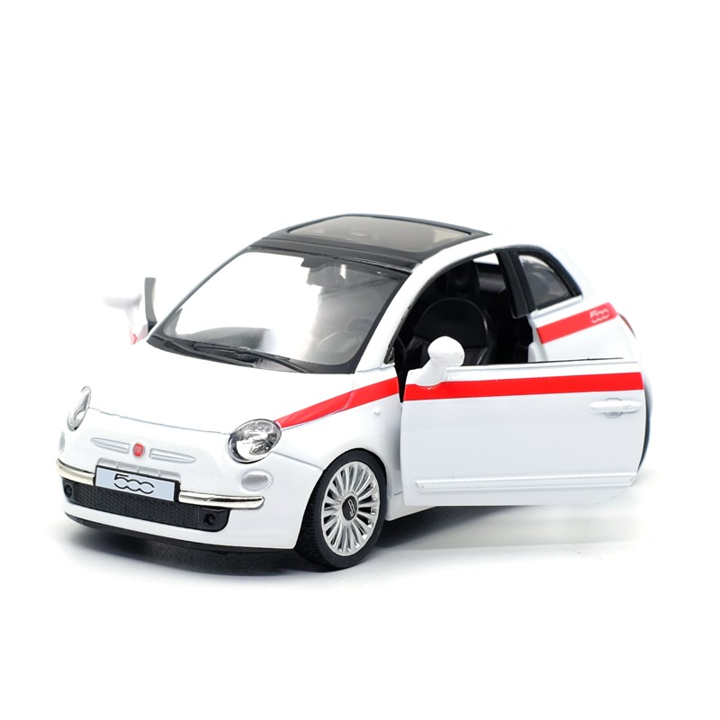 Alloy Fiat 500 Toy Car Shopee Malaysia