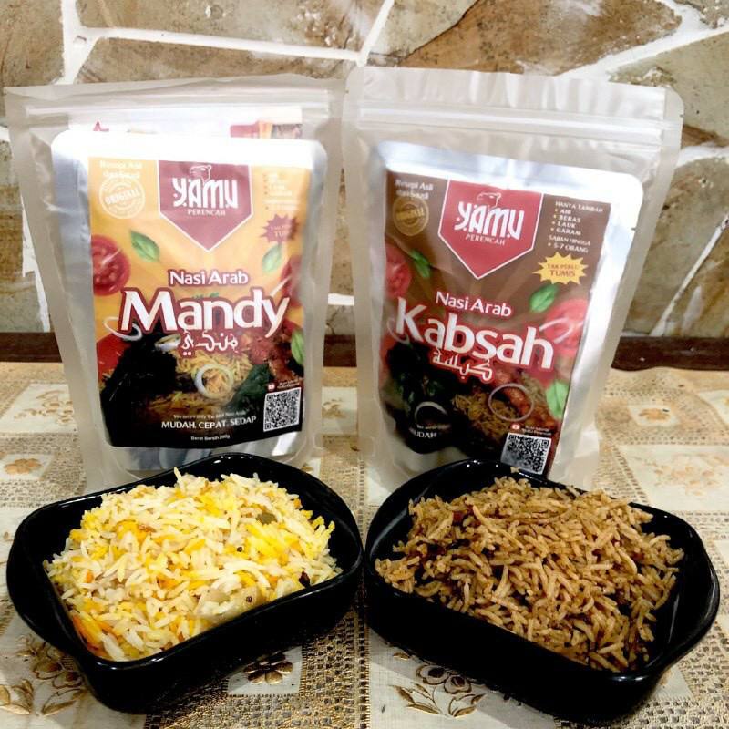 NASI ARAB MANDY & KABSAH PERENCAH YAMU RESEPI ASLI DARI SAUDI | Shopee ...