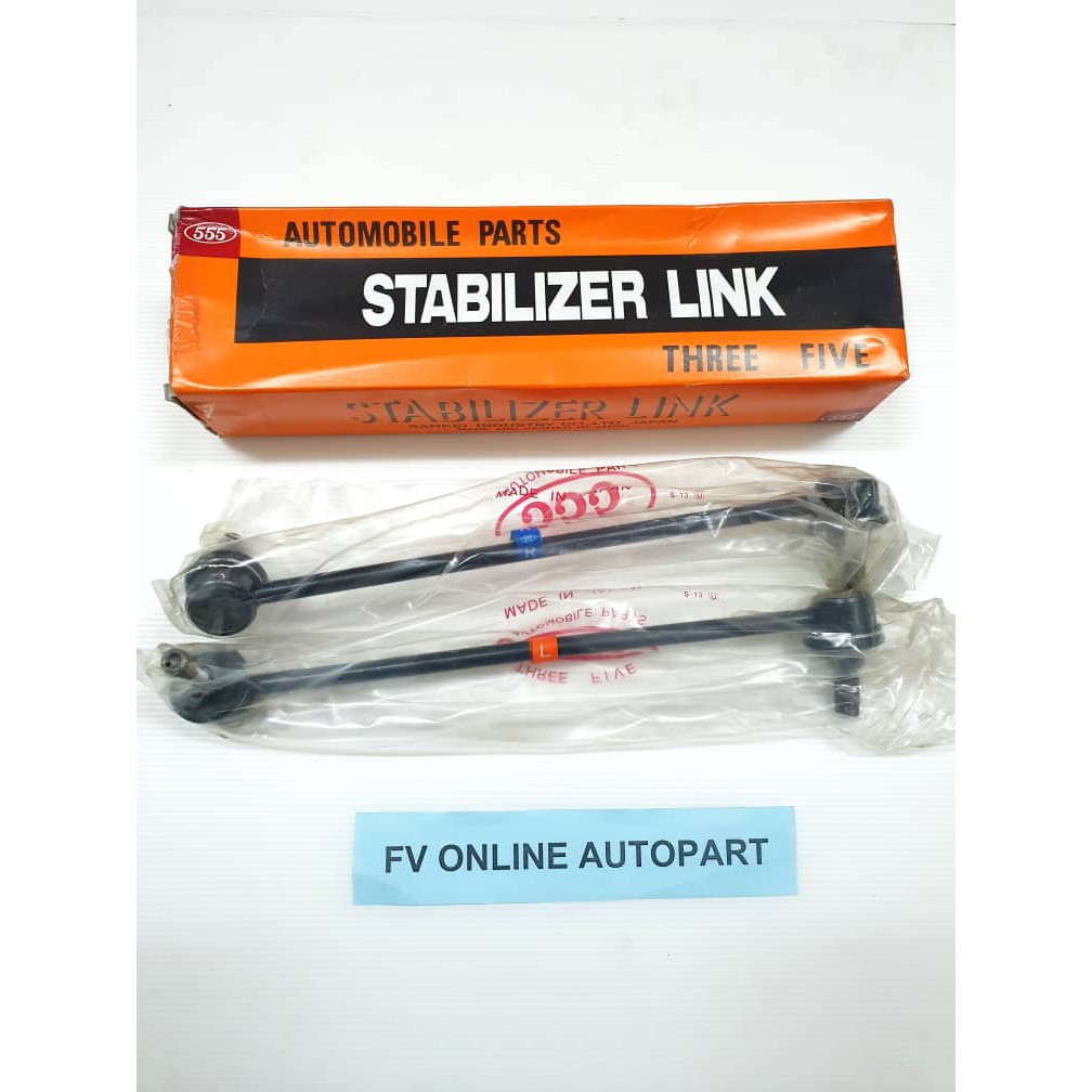 555 Japan Stabilizer Link Absorber Link Honda Front Honda City Sel Idsi 1 Pair 2 Pcs Nut 12mm Shopee Malaysia