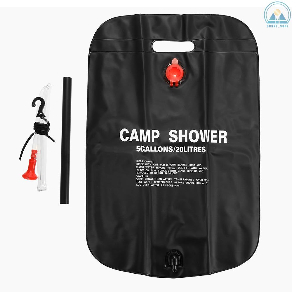 Solar Heated Camping Surf Shower None-branded Solar Shower Bag