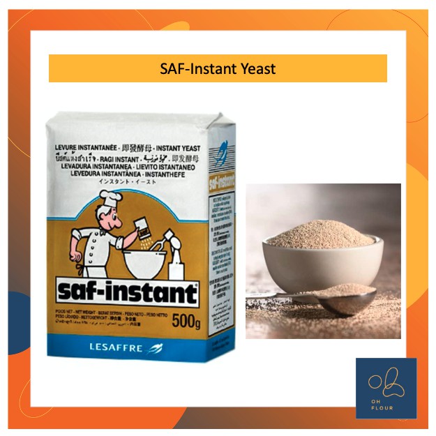 SAF GOLD 500G Instant Yeast / SafInstant Yis Segera Ragi HALAL