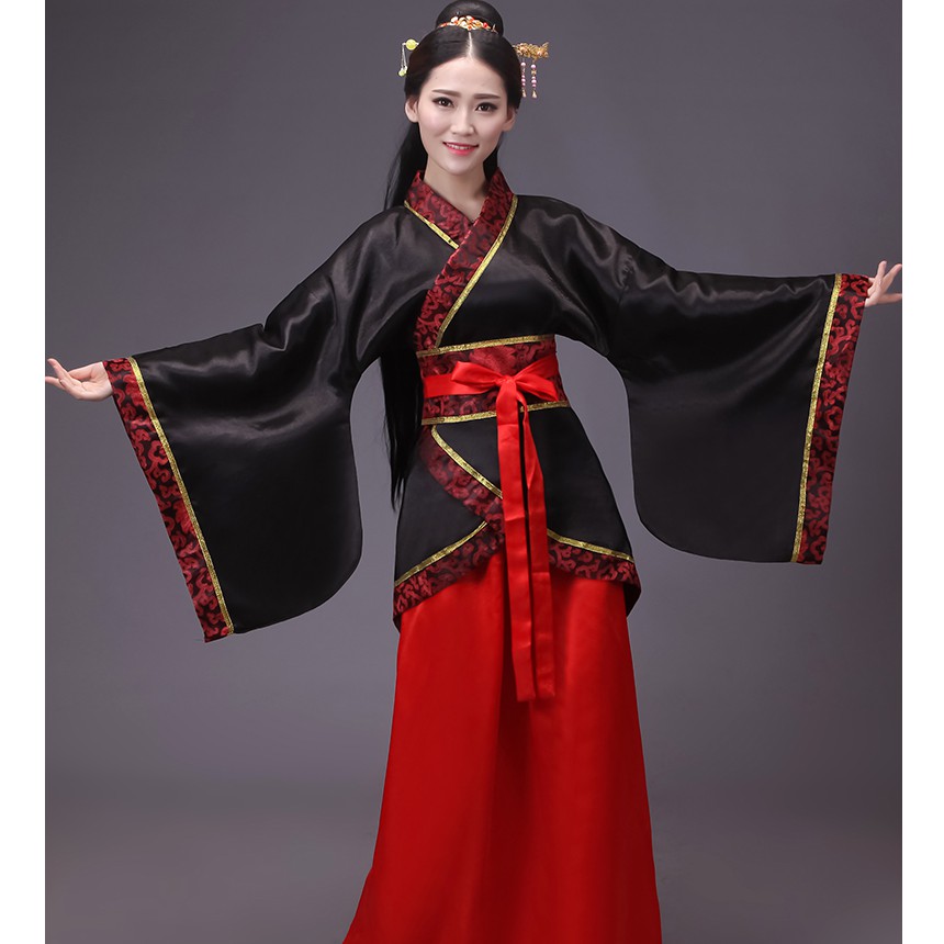Chinese Women Tang Dynasty Costume Ruqun Hanfu Suit Cosplay infanta Fairy Dress 
