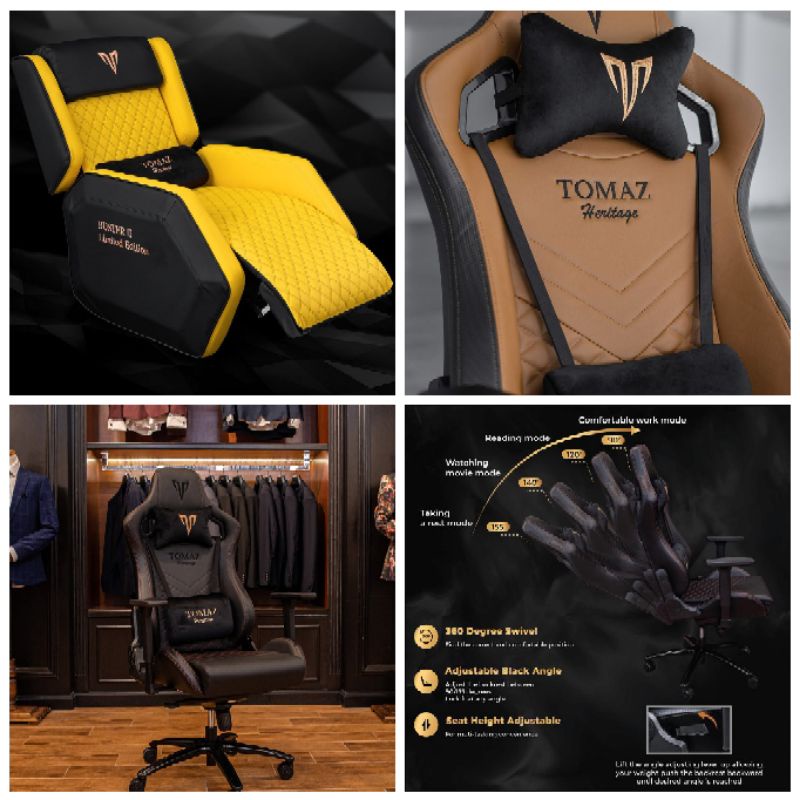 GAMING CHAIR TOMAZ AND SOFA BUSTER LIMITED EDITION Shopee Malaysia