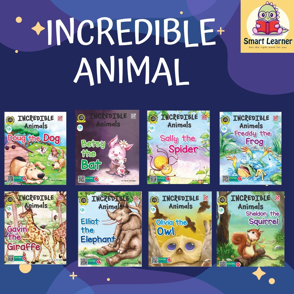 SB] INCREDIBLE ANIMALS CHILDREN STORY BOOK | Shopee Malaysia