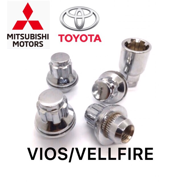 toyota locking wheel nut replacement