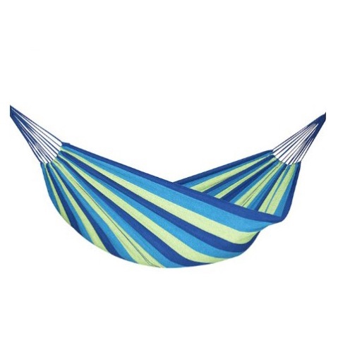 FREE GIFT CHERRYRainbow Hammock Outdoor Canvas Fabric Camping Striped 