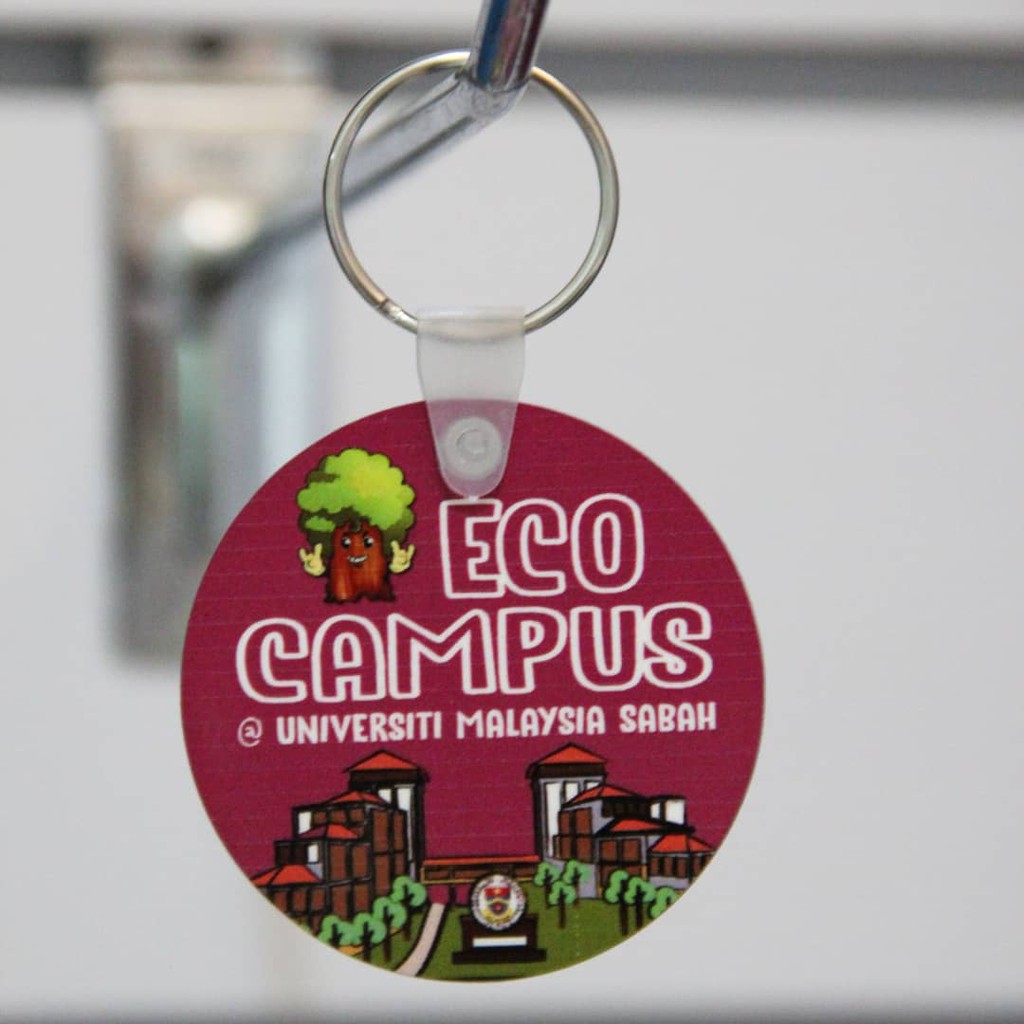 Ums Eco Campus Round Key Chain Shopee Malaysia