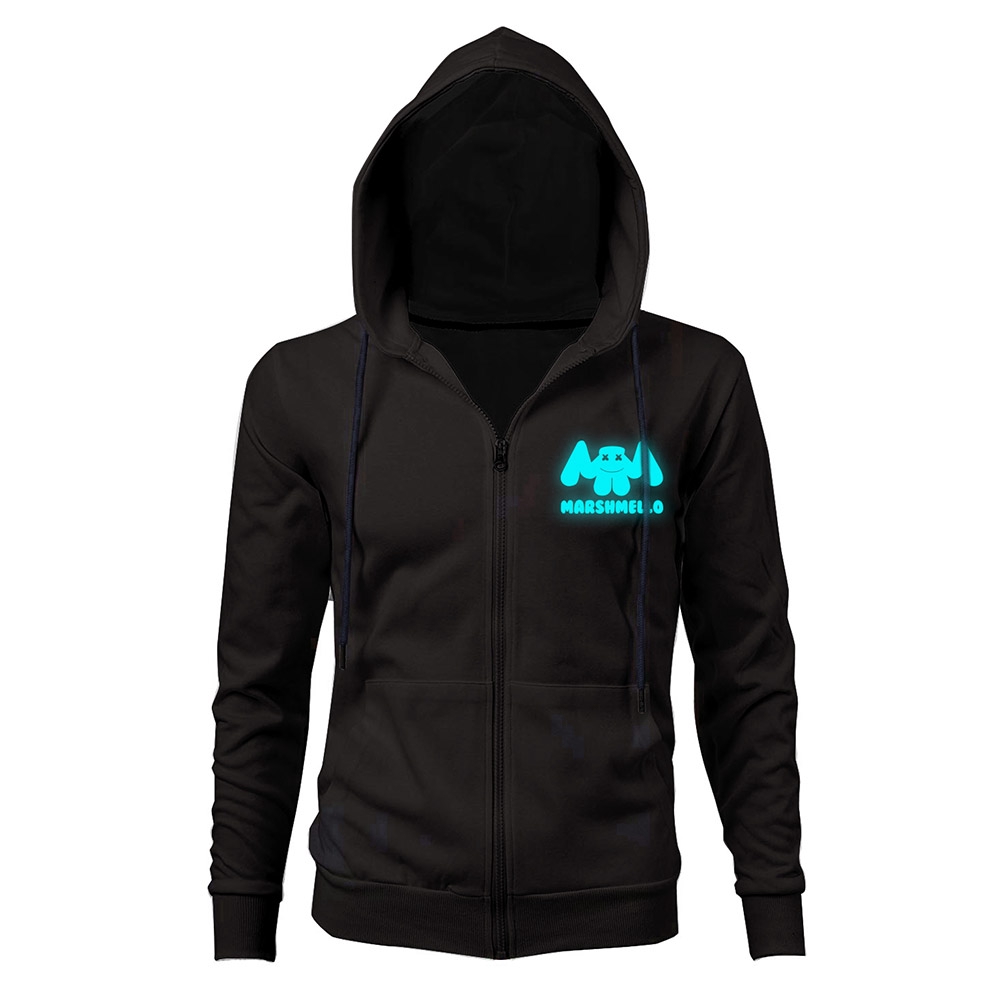 dj marshmello luminous hoodie