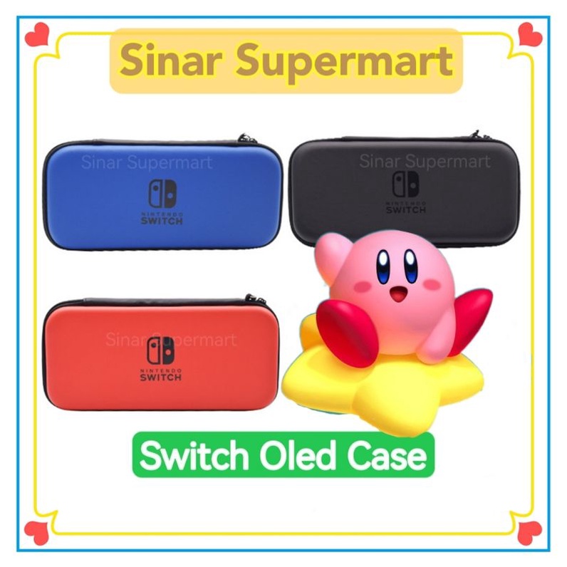 Nintendo Switch Oled Hard Carry Case Deluxe Travel Tough EVA OLED Portable Shopee Malaysia