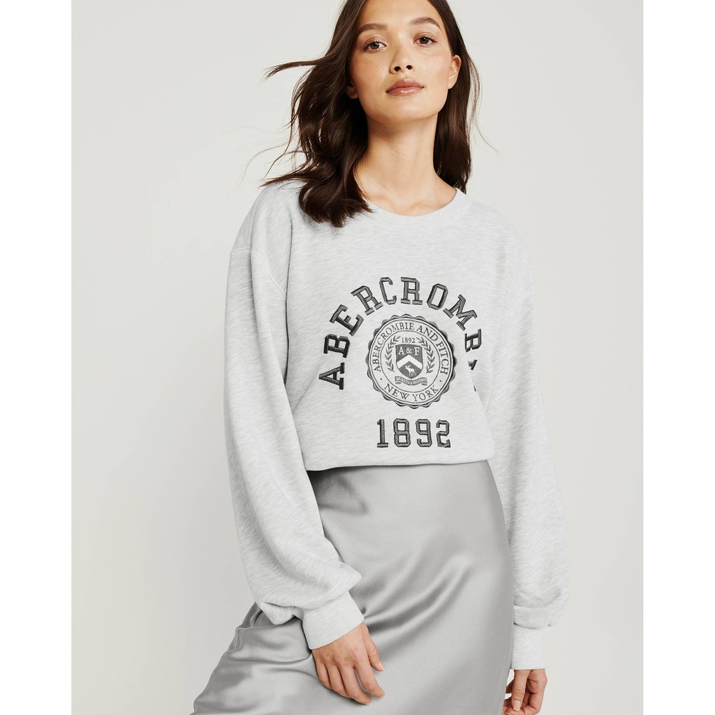 abercrombie logo sweatshirt