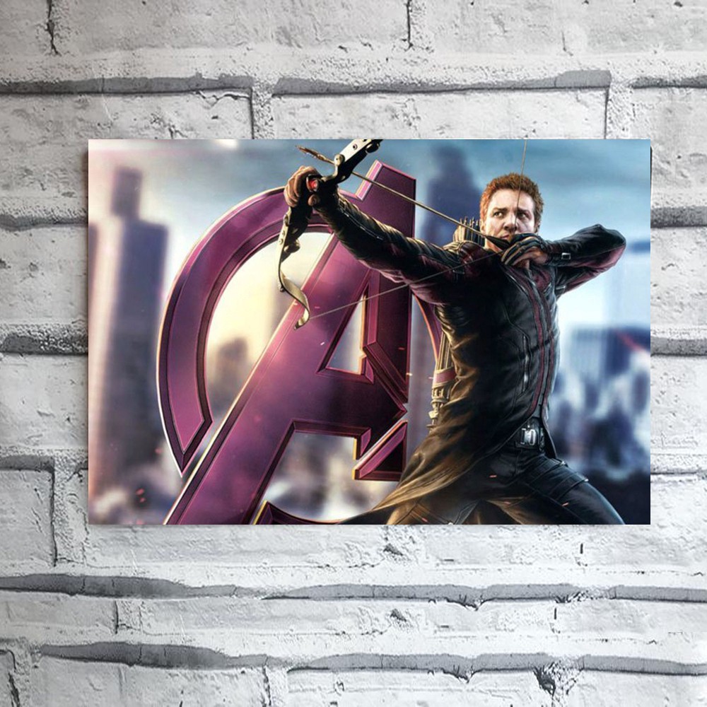 The Avengers Questions Wall Art Movie Poster Metal Tin Sign Wall Decor Sign