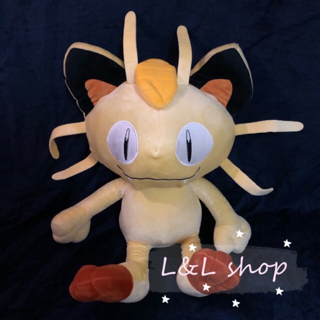 NEW Limited Pokemon Meowth Doll High Quality Very Cute Pokemon Toys ...