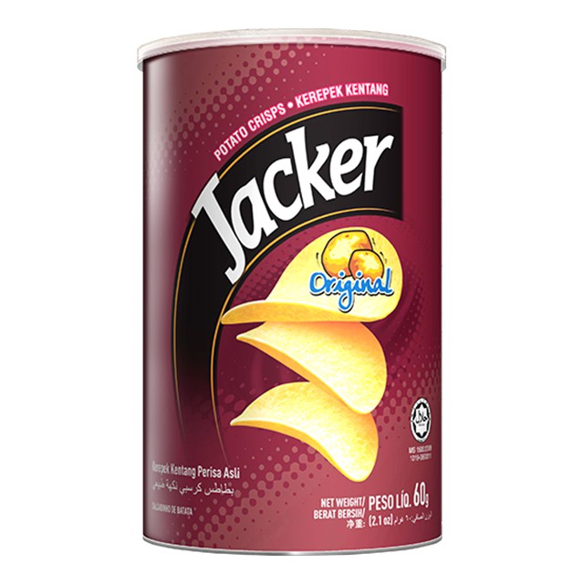 Jacker Potato Crisps Original 1 Carton (28 pcs x 60g) Shopee Malaysia