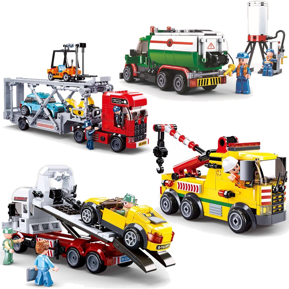 Lego City Truck And Trailer