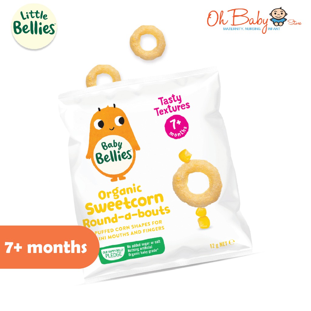 Little Bellies Round-A-Bouts - Sweet Corn (12g) | Shopee Malaysia