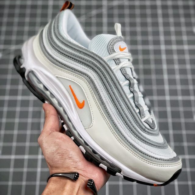 nike air max 97 silver orange