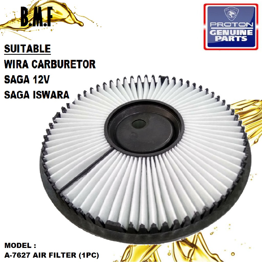 Air Filter Saga 12V, Iswara, Wira Carburetor A7625 17801620508