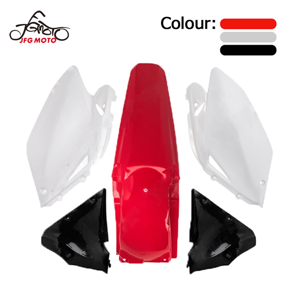JFG MOTO Motorcycle Plastic Parts Kit Fairing Cover Fender Rear Fender