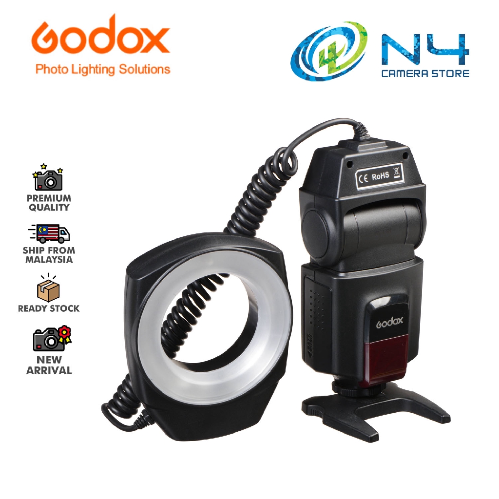 Godox ML150 Macro Ring Flash Non TTL Speedlite for Macro Shooting