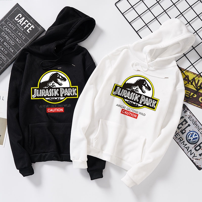 Jurassic park chunky hoodie for fall/winter chunky hoodie for men and women with