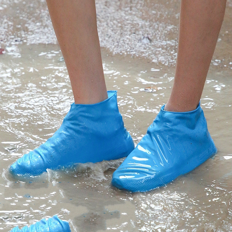 Details about   Silicone Reusable Latex Waterproof Rain Covers Slip Resistant Rubber Rain Boot