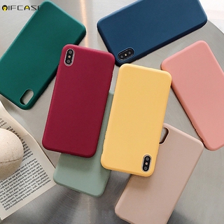 Samsung Galaxy S9 S9+ S8 S8+ Plus Phone Case Candy Color Colorful Plain Matte Fresh Simple Cute Solid Color Soft Silicone TPU Case Cover