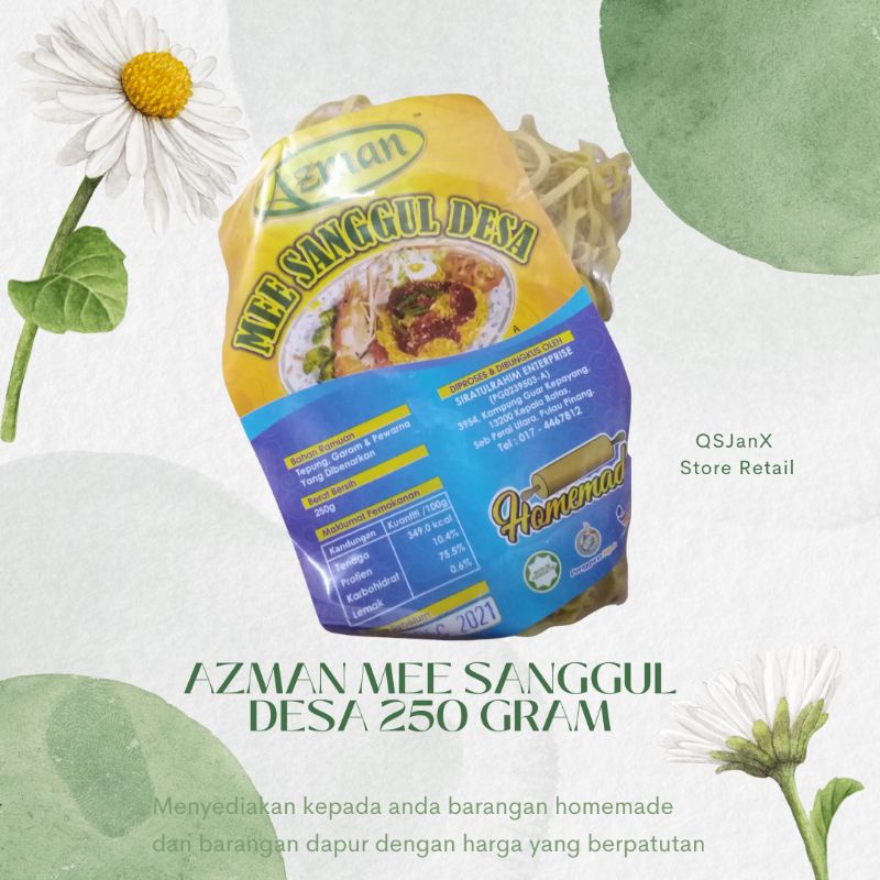 Azman Mee Sanggul Desa 250g 100% Bumiputera