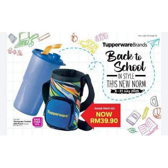 Botol Air Tupperware: Thirstquake Tumbler 900 ml updated