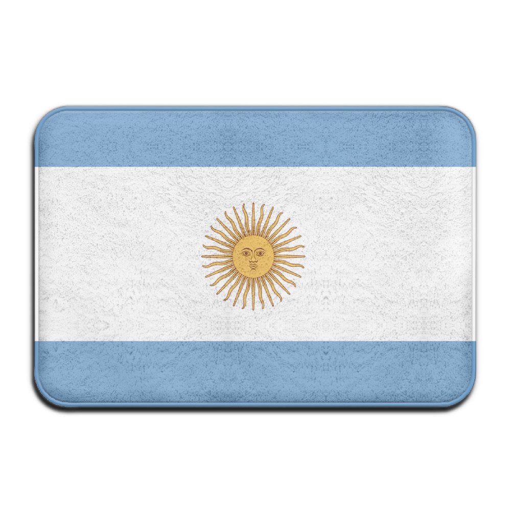 Diyabcd Argentina Flag Sun Doormat Anti Slip House Garden Gate