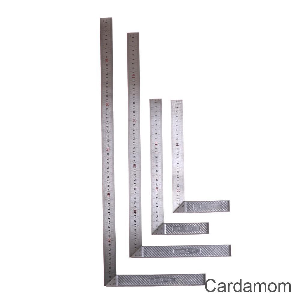 {FCC}[3C & BI] Stainless Steel LSquare Angle Ruler Woodworking