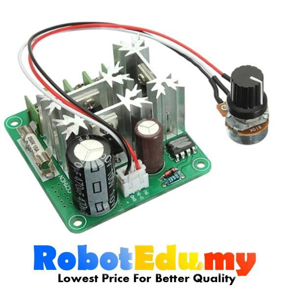 6V 9V 12V 24V 36V 48V 90V 10A 15A 1000W PLC PWM DC Gear Motor Speed ...